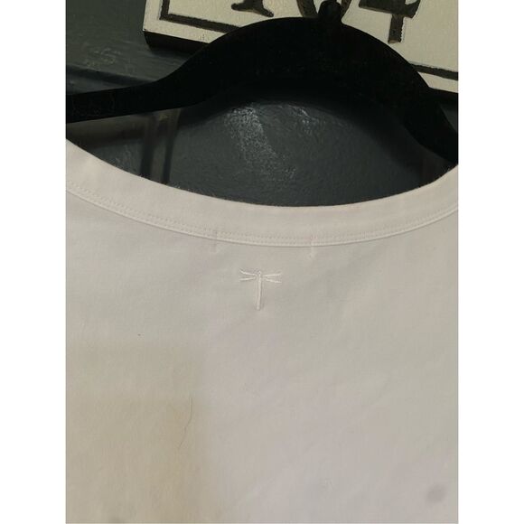 Tyler Boe Kari Puff Sleeve, White, Size Medium, MSRP $108 - Picture 13 of 15